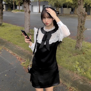 váy lụa nơ Chiari