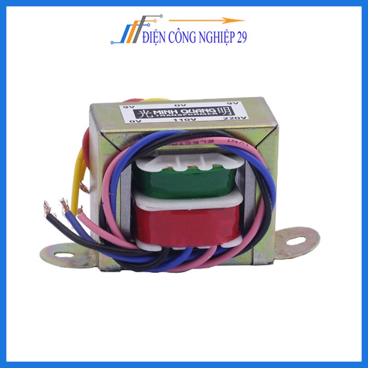 Biến Áp Đối Xứng 9V-9V(850mA)