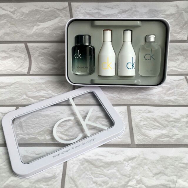 Set CK mini 15ml hộp thiếc