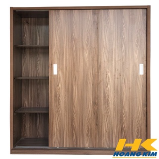 Tủ áo cửa lùa 1m6 gỗ mdf melamine