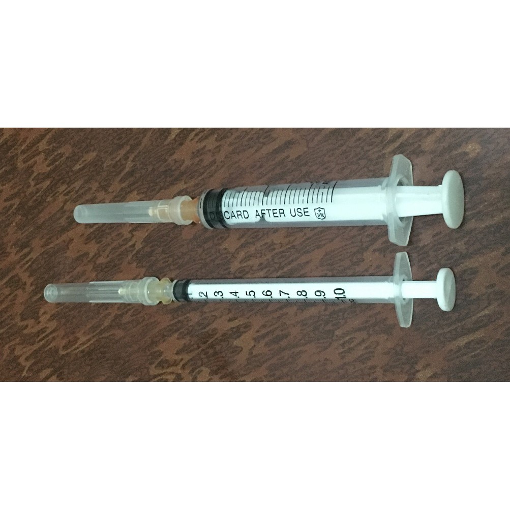 5 XI LANH 1ML VÀ 5 XI LANH 3ML