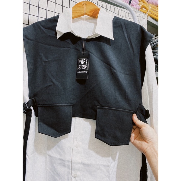 Set 2 Áo sơmi & ghile Unisex