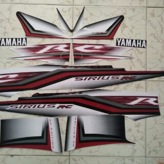 Bộ tem yamaha Sirius Rc 2013 màu đen