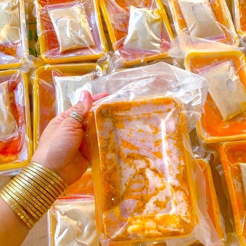 VÚ HEO ƯỚP SẴN 500GR