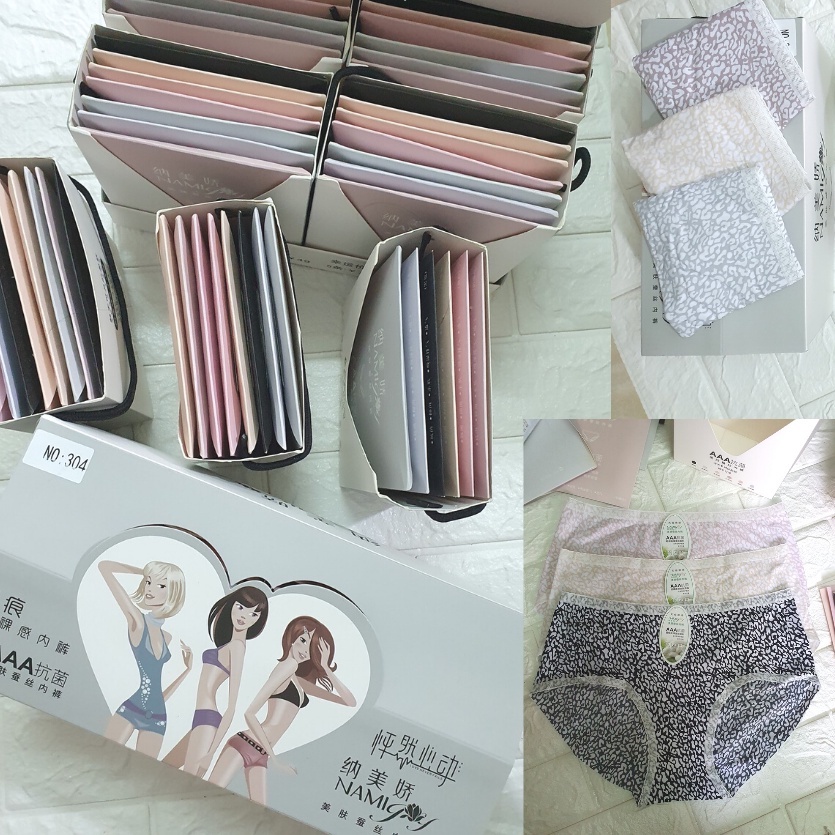 Quần Lót Nữ Cao Cấp Không Đường May Cotton Modal, Sịp Nữ Cạp Cao Co&amp;Com NO301 Mềm Mại Siêu Nhẹ