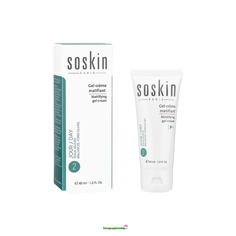 Kem điều tiết bã nhờn Soskin Mattifying Gel Cream