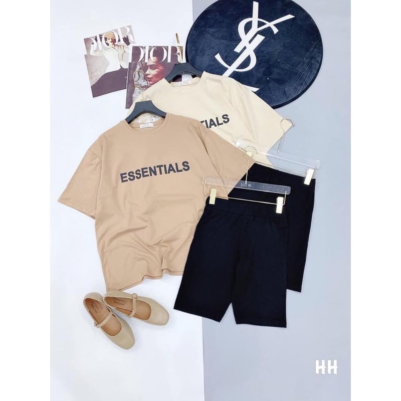 SET ÁO PHÔNG CHỮ KÈM QUẦN LEGGING NGỐ | BigBuy360 - bigbuy360.vn