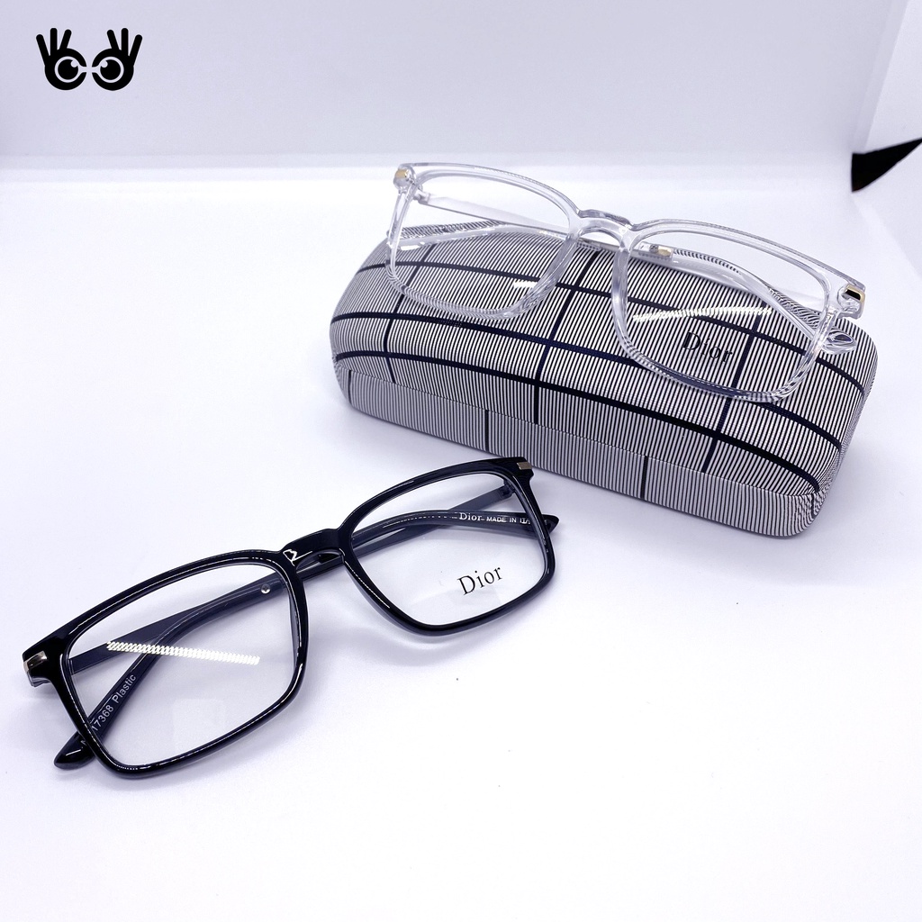 Gọng kính DIOR nam nữ phiên bản cao cấp, vuông cá tính GKC008