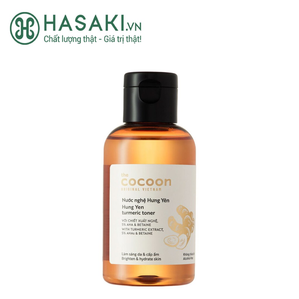 Nước Hoa Hồng Cocoon Chiết Xuất Từ Nghệ Hưng Yên 140ml