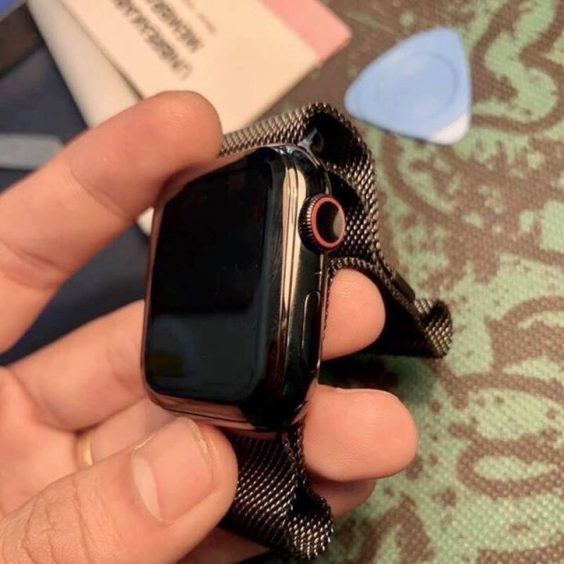 KÍNH CƯỜNG LỰC CHÍNH HÃNG APPLE WATCH COTEETCI   FULL MÀN 4D SIZE 38 40 42 44mm