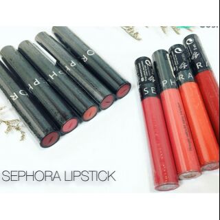 Son SEPHORA các loại son thỏi và kem