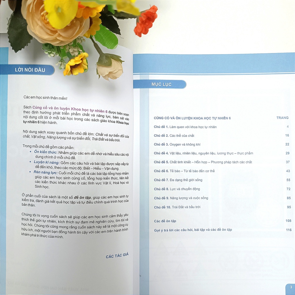 Sách - Củng Cố và Ôn Luyện Khoa Học Tự Nhiên Lớp 6 - Dùng chung cho các bộ SGK hiện hành - ndbooks