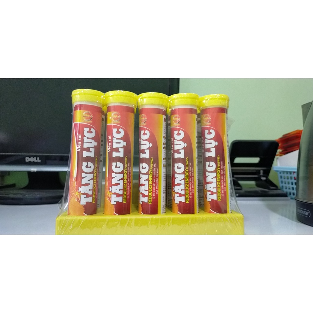 Viên sủi tăng lực giúp giảm mệt mỏ và tỉnh táo Redbulkzenergy Pluswsz+