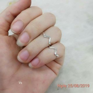 Nhẫn bạc ngón út