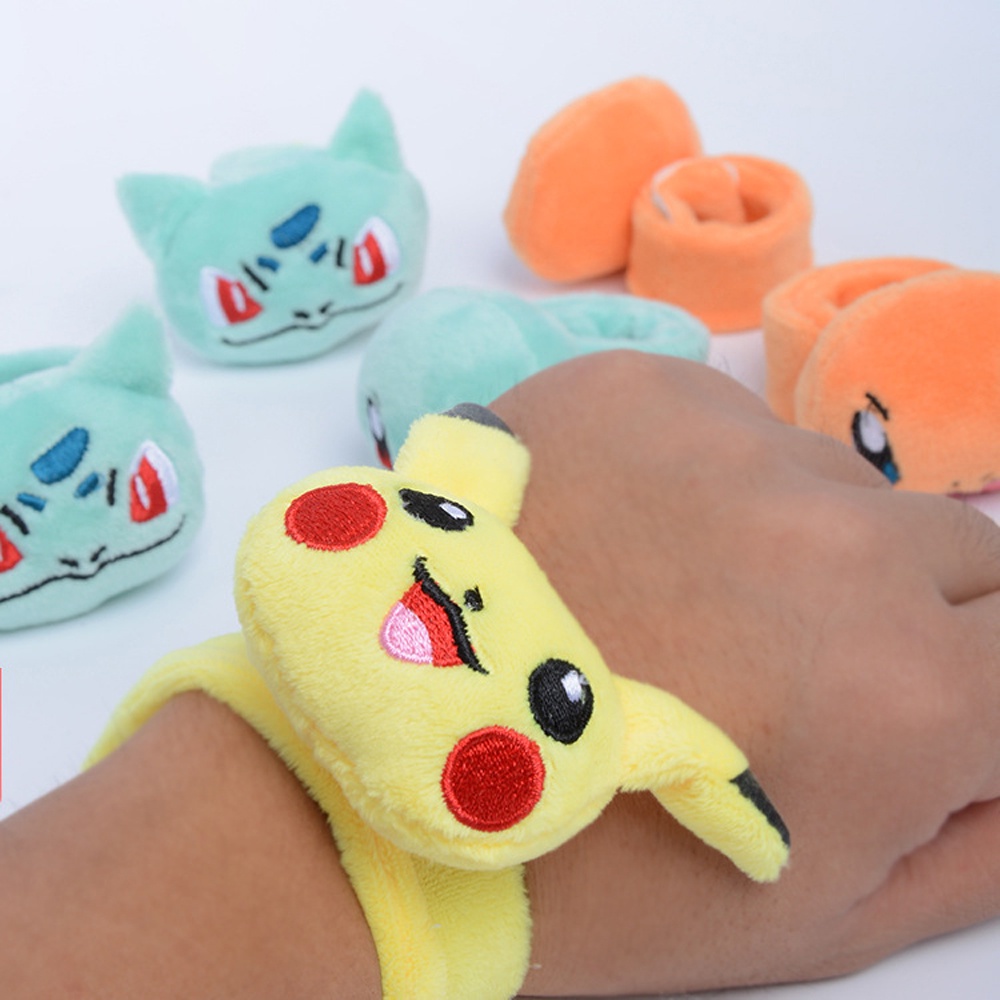 Vòng Đeo Tay Thú Nhồi Bông Hình Pokemon Sáng Tạo Dễ Thương 21cm