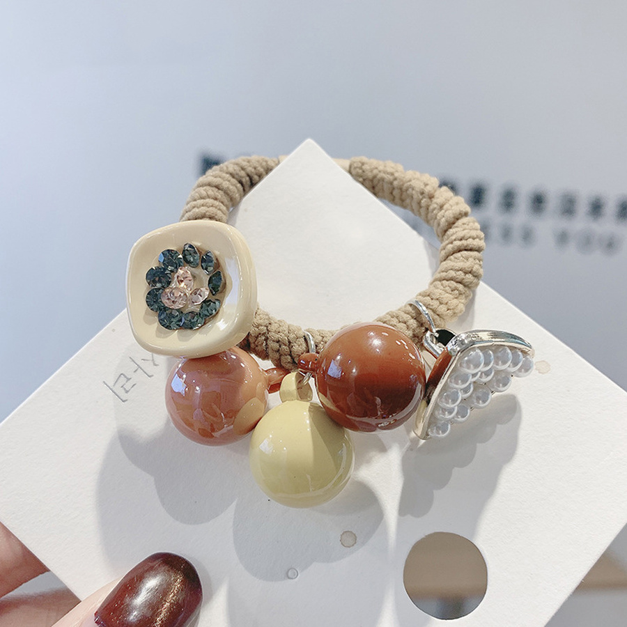Dây Buộc Tóc Co Giãn Phong Cách Hàn Quốc Cho Nữ