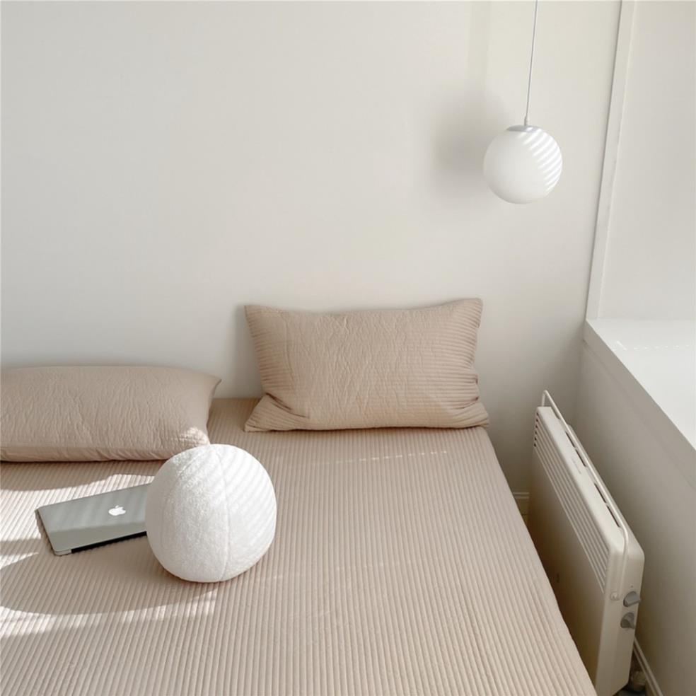 (Có Bán Gối Rời) Ga Trải Giường Chần Bông Bo Chun Hàn Quốc Hàng Cao Cấp Trang Trí Phòng Ngủ Cực Xinh