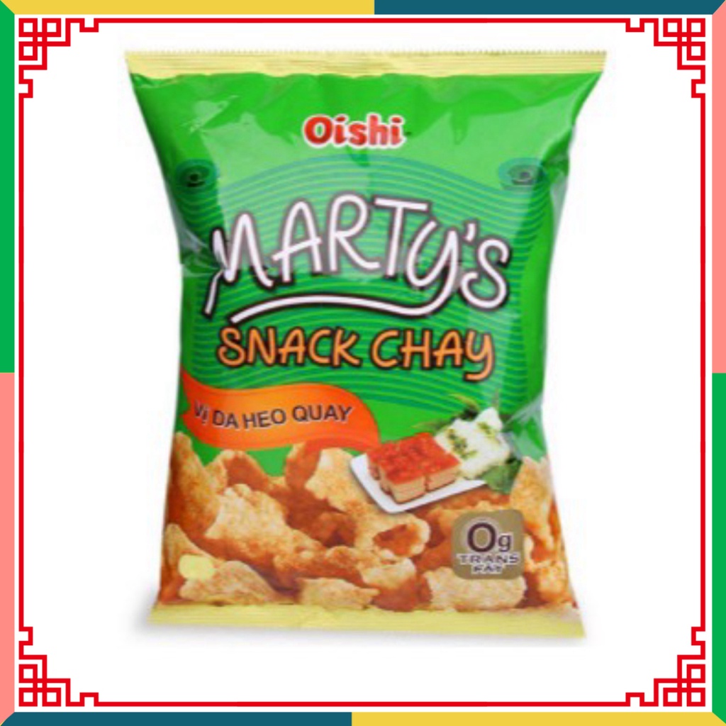 Bim Bim Snack Chay Vị Da Heo Oishi 40g ( Đại lý Ngọc Toản)