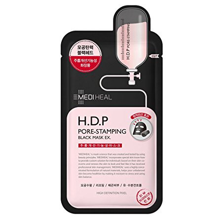 Mặt Nạ Than Hoạt Tính H.D.P Pore-Stamping Charcoal-Mineral Mask EX