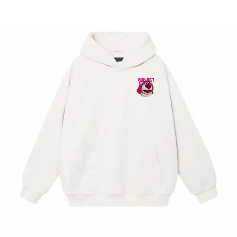 ÁO NỈ NAM NỮ UNISEX KIỂU DÁNG CHUI ĐẦU PHỐI HỌA TIẾT SIÊU CUTE CHO CÁC TÌNH YÊU