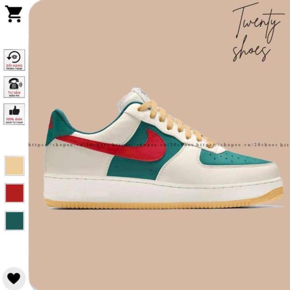 Giày_Nike AF1 Trắng Nam Nữ, Giày_Nike Air Force 1 Hàng Cao Cấp Full Box Bill ' -ju2 ! #