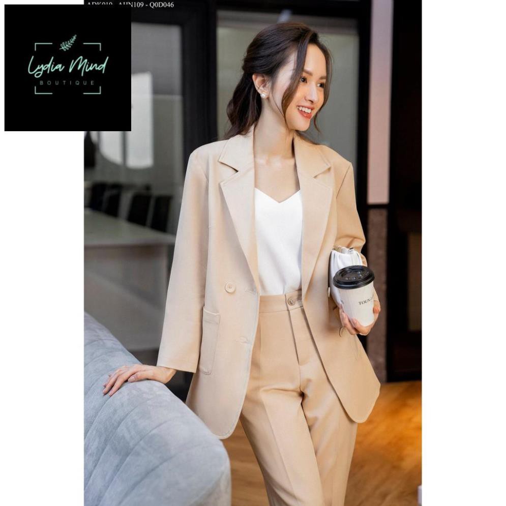 TIIN STORE Áo vest 4 khuy 2 túi ốp vuông by Tiin