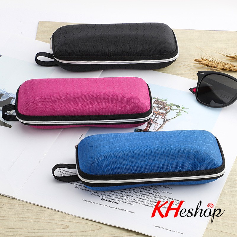 Hộp đựng kính thời trang siêu xịn, đựng được tất cả các loại kính, tiện dụng nhiều màu  mã Y6010