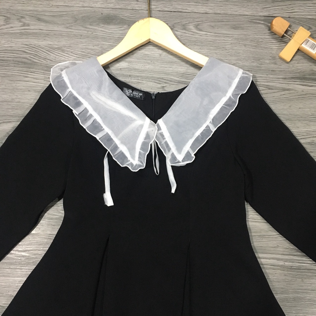 Váy nữ thiết kế dáng suông dài, ngắn màu đen dự tiệc sang chảnh HN Clothing V21 | BigBuy360 - bigbuy360.vn