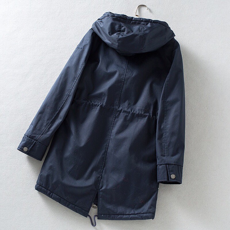 Áo parka lót nỉ xuất Đức