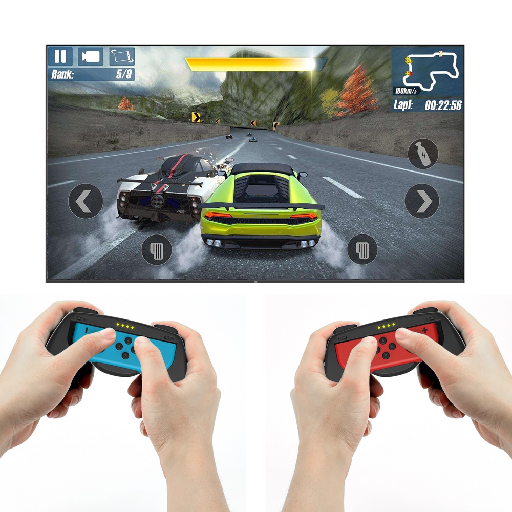 Tay cầm chơi game LAMMCOU thiết kế khoa học cho Nintendo Switch &amp; Switch OLED