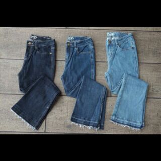 Jeans vẩy lỡ dáng đẹp