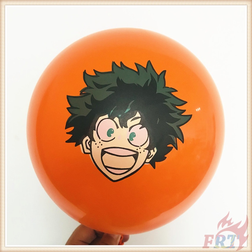 Bong bóng treo trang trí tiệc sinh nhật 12inch họa tiết anime My Hero Academia Series 02 từ cao su