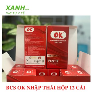 Bao Cao Su Ok Original Hộp 12 Cái