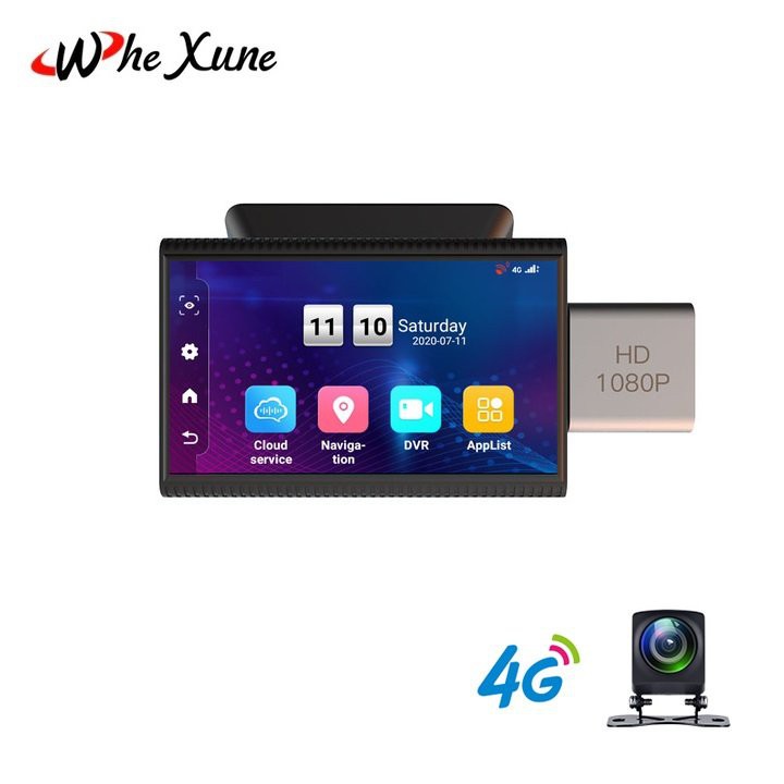 Camera hành trình ô tô, thương hiệu Whexune F8, 4G, Wifi, 3 inch - Hàng Cao Cấp - HÀNG CHÍNH HÃNG