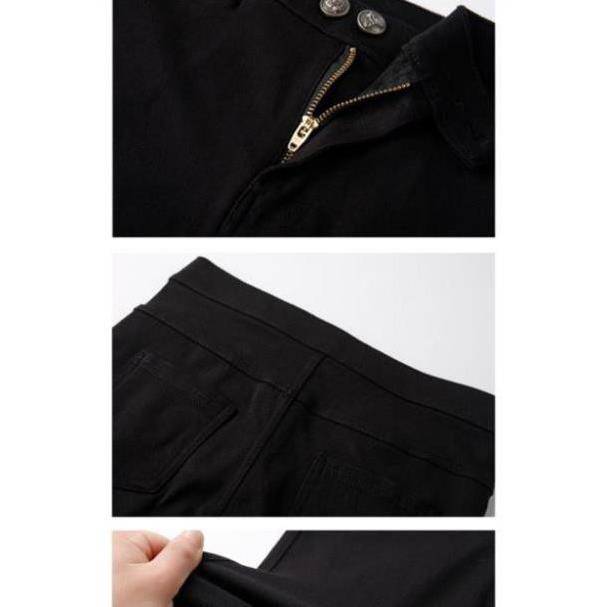 [SIÊU GIẢM GIÁ] Quần Leggings 2 Khuy Khóa Kéo - Co Dãn Ôm Dáng | BigBuy360 - bigbuy360.vn