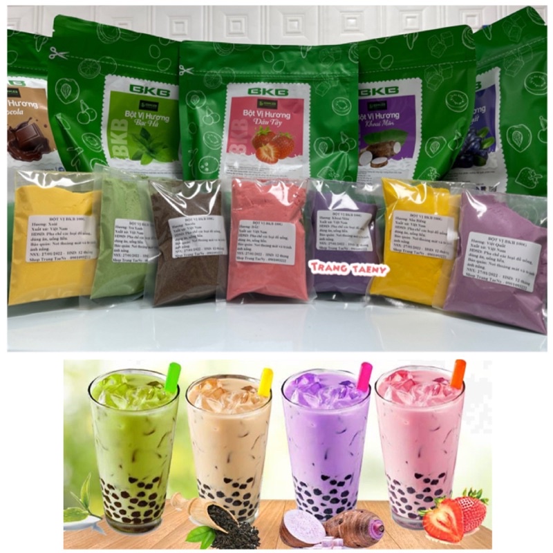 Bột vị pha trà sữa BKB 100g (Tách từ túi 1kg)
