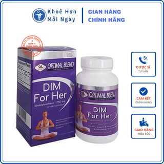 TPBVSK DIM For Her – Hỗ trợ cân bằng nội tiết tố nữ