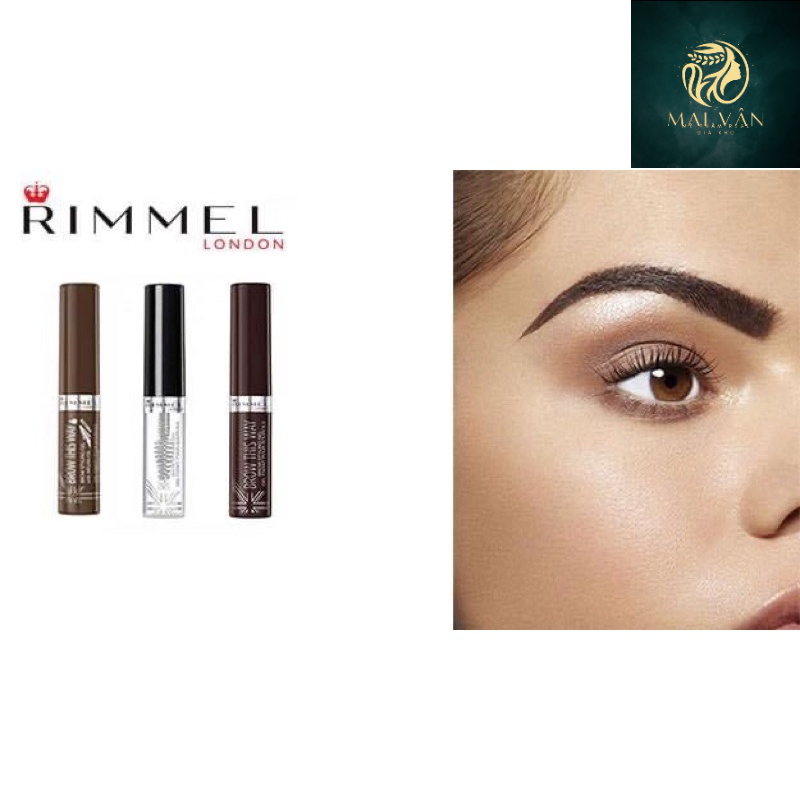 GEL ĐỊNH HÌNH CHÂN MÀY RIMMEL PHÁP CÓ MÀU