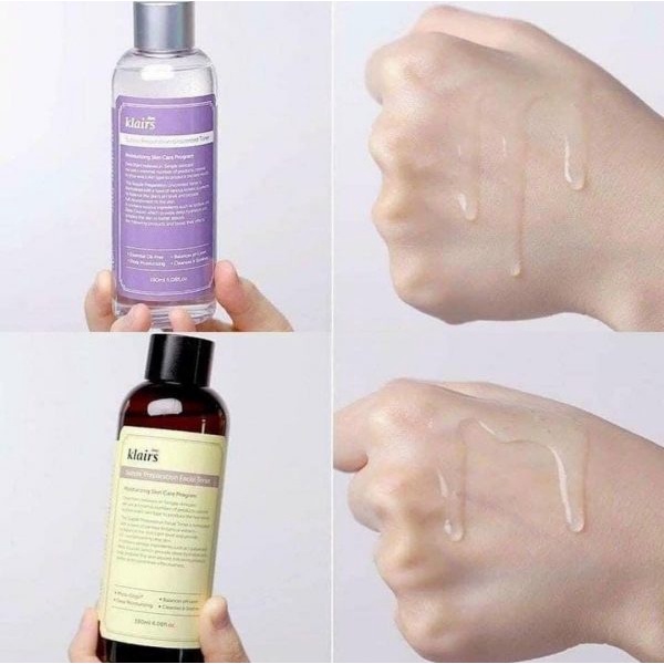 Nước Hoa Hồng Dear Klairs Supple Preparation Facial Toner 180ml