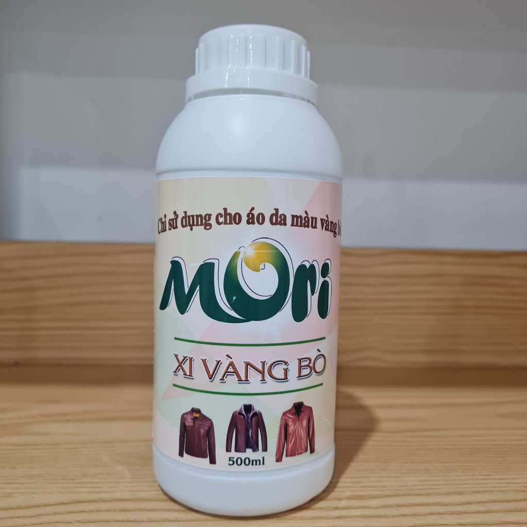 Xi dưỡng MORI - dành cho các loại đồ da, chai 500ml