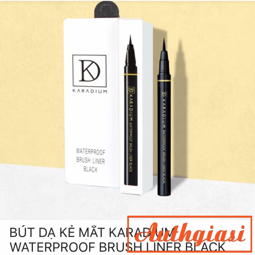 Bút Dạ Kẻ Mắt Karadium Vỏ Trắng siêu mảnh - Dạ Vỏ Đen nét to | BigBuy360 - bigbuy360.vn