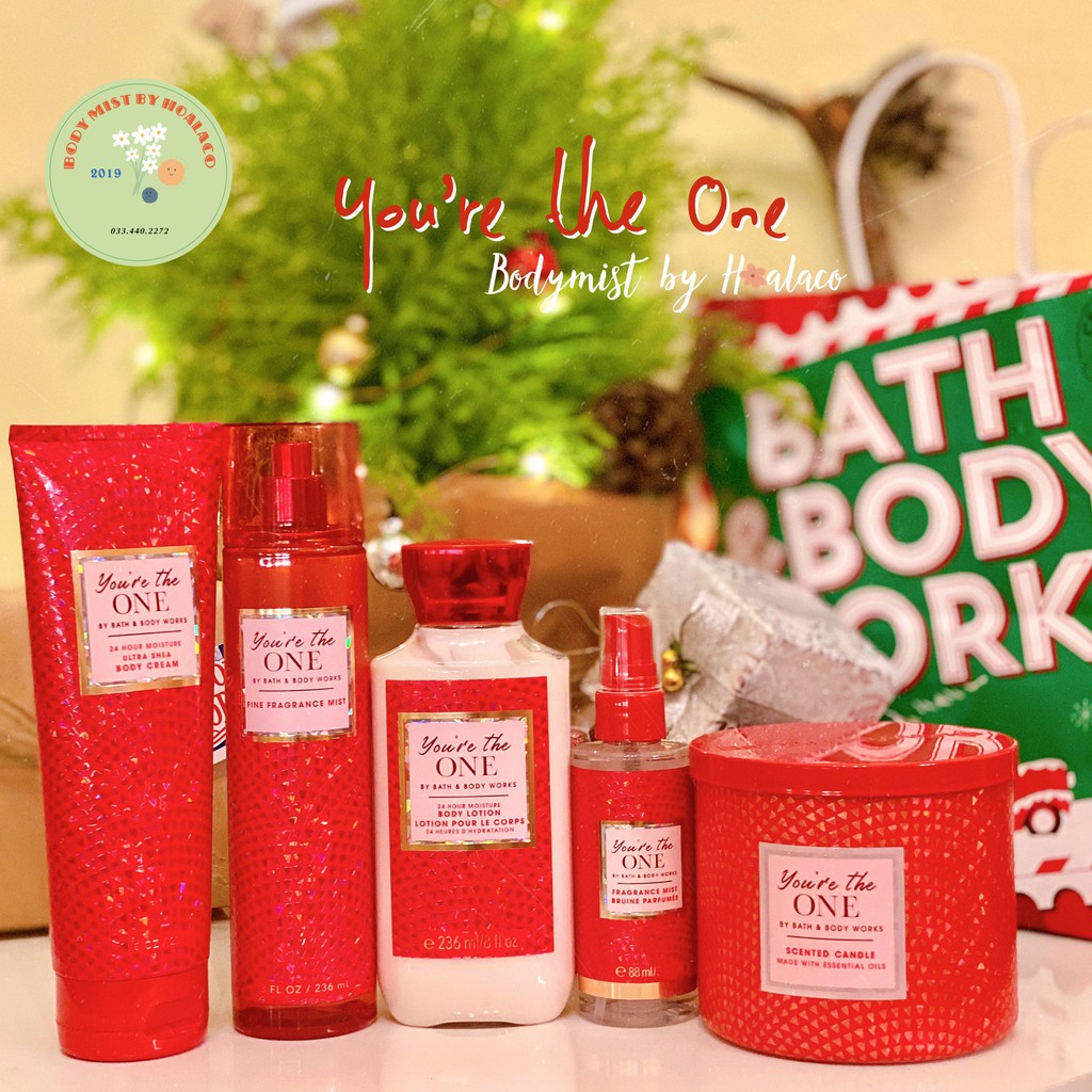 BODY MIST Xịt thơm toàn thân YOU’RE THE ONE bath body works