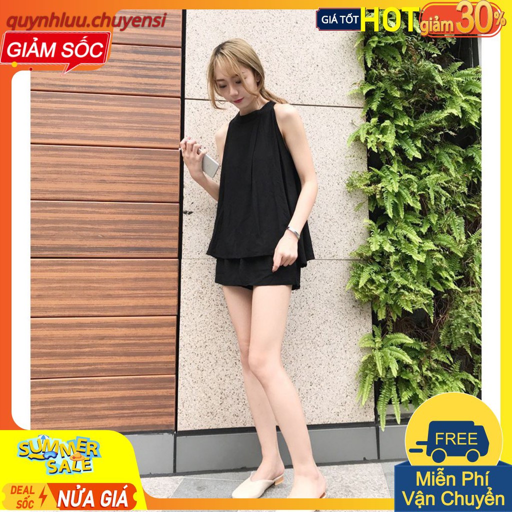 [Mã WASTCOOL giảm 15% tối đa 50K đơn 99K] BNU59 - SET YẾM ĐÙI 2 MÀU CHO NỮ