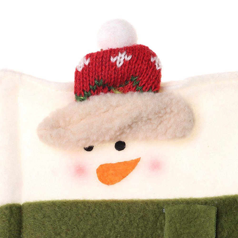 YNATURAL Set 3 Túi Bọc Tay Nắm Cửa Tủ Lạnh Phong Cách Giáng Sinh