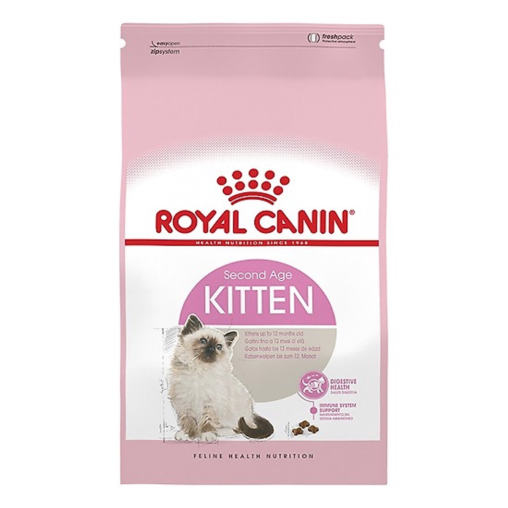 Hạt cho mèo Royal Canin Kitten, Hạt cho mèo con từ 4 -12 tháng tuổi