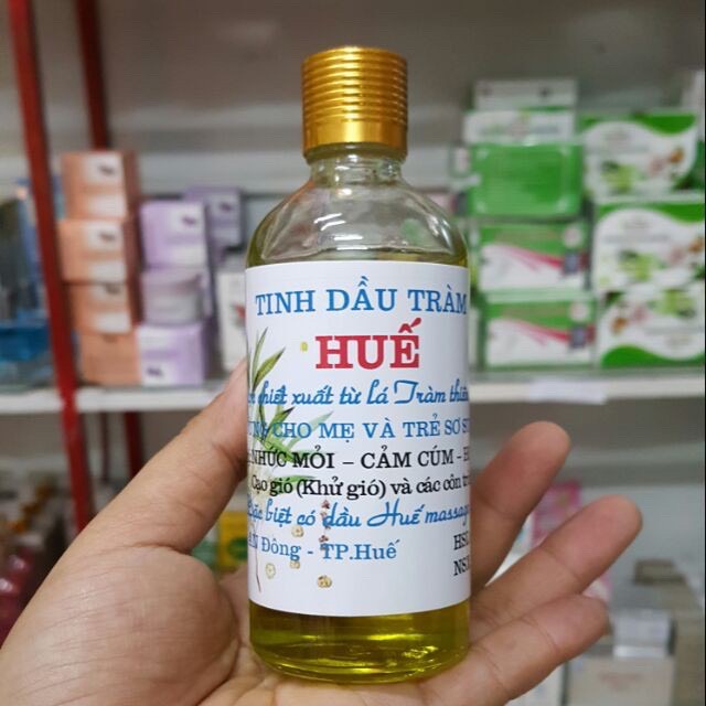 Tinh dầu tràm Huế tiện lợi chai tròn 100ml1 4.9