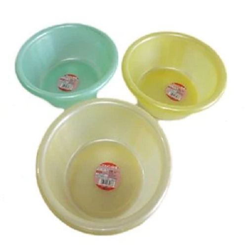 Daiso Chậu Đựng Nước Nóng Fine Wash Ball Diameter27Cm High10Cm