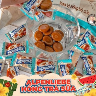 Keo alpenliebe ❤freeship❤ kẹo hồng trà sữa thỏi 9 viên