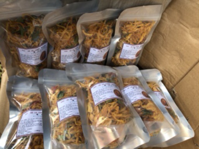 (FREESHIP 99k) 100gr Khô gà lá chanh | BigBuy360 - bigbuy360.vn