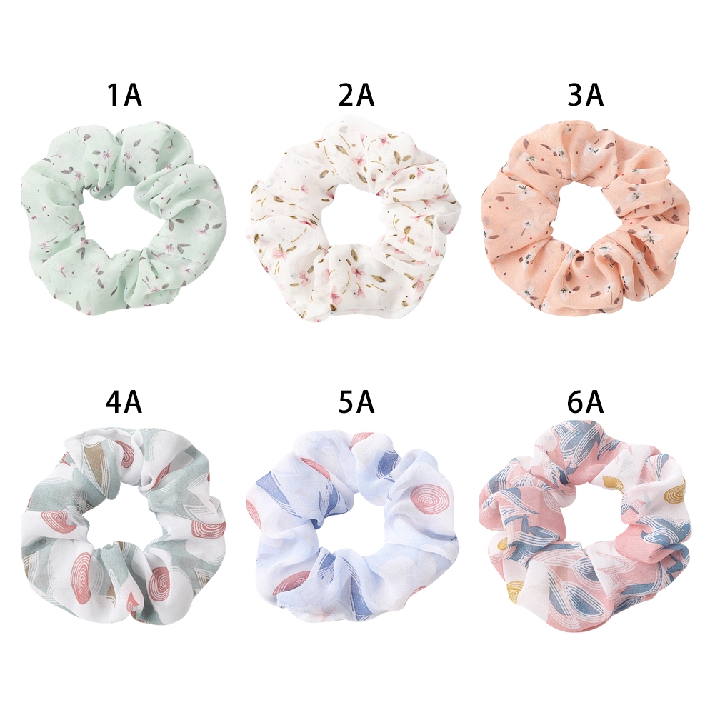 Dây buộc tóc chất liệu chiffon cho nữ dễ thương xinh xắn